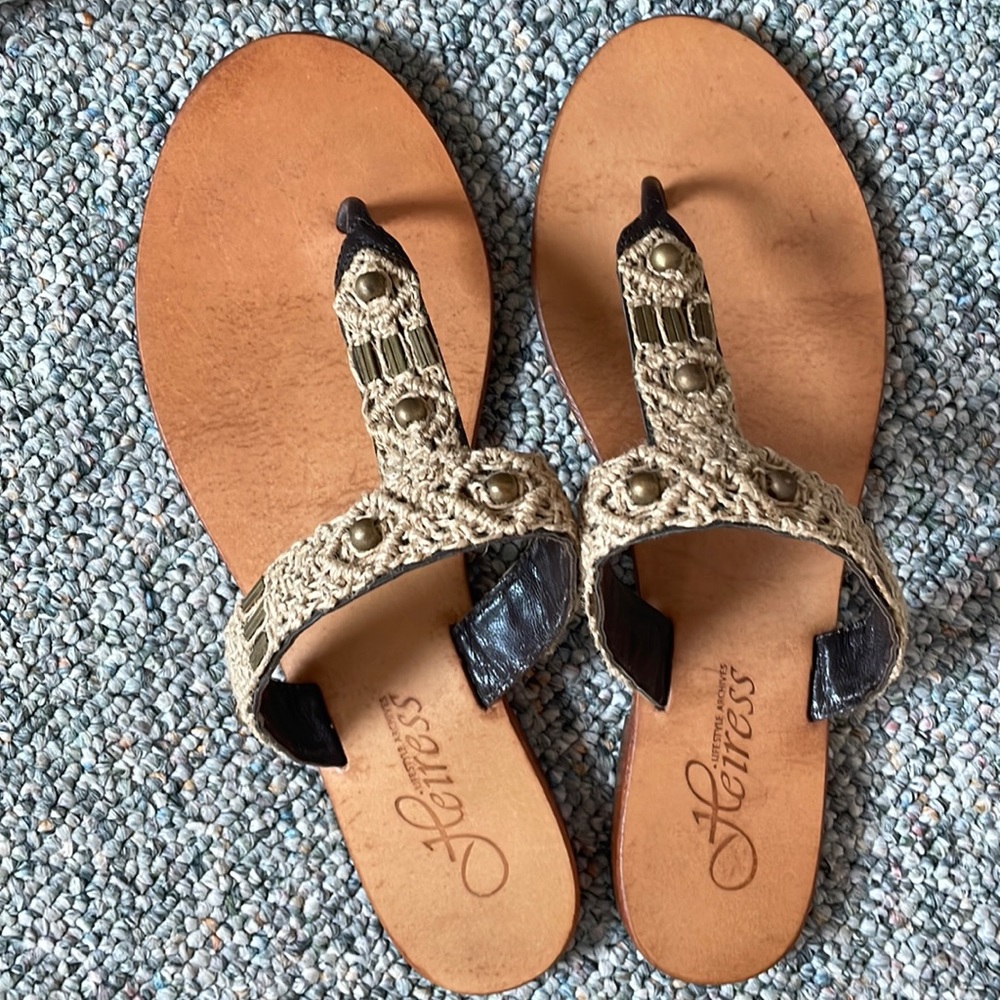 Heiress Hobo Sandals